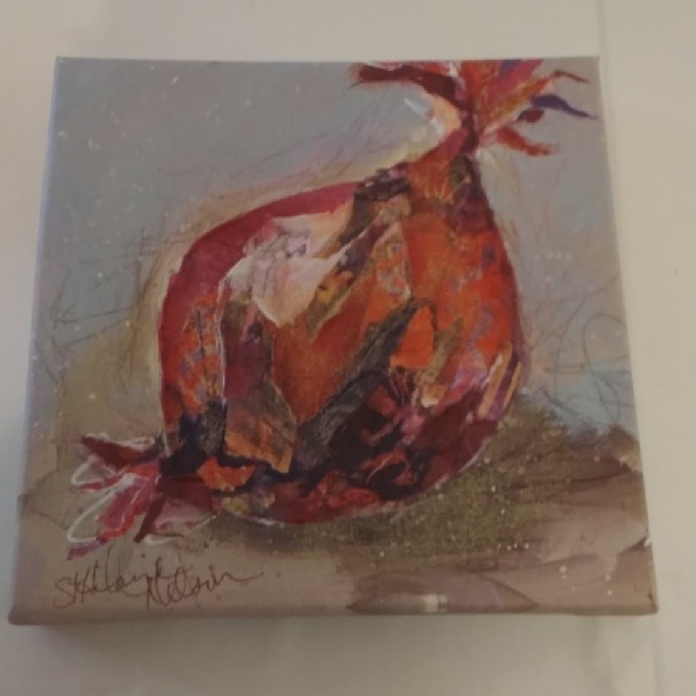 Abstract Orange Art Canvas